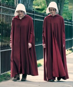 Handmaids Offred and Ofglen