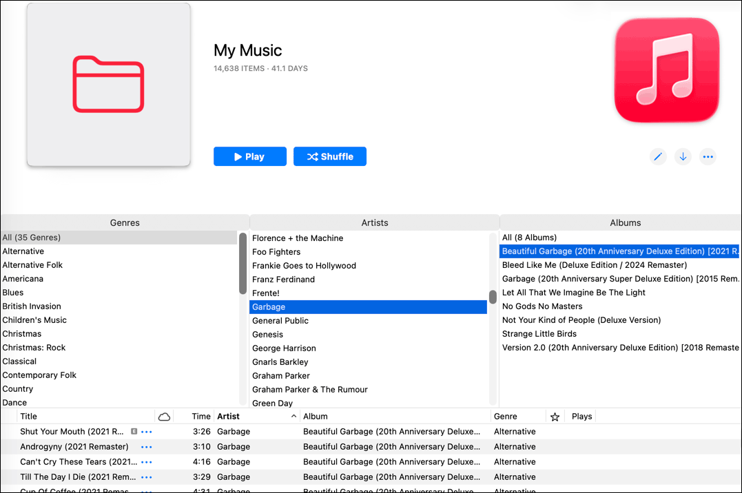Apple Music on Mac