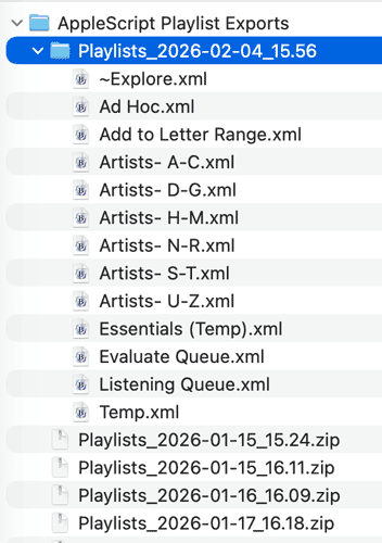 Finder window on Mac