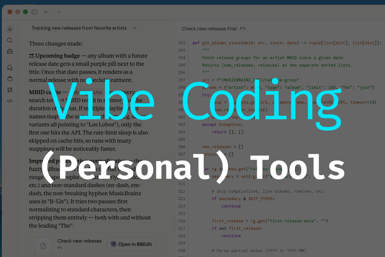 Screenshot of a Claude chat thread with resulting Python Script.