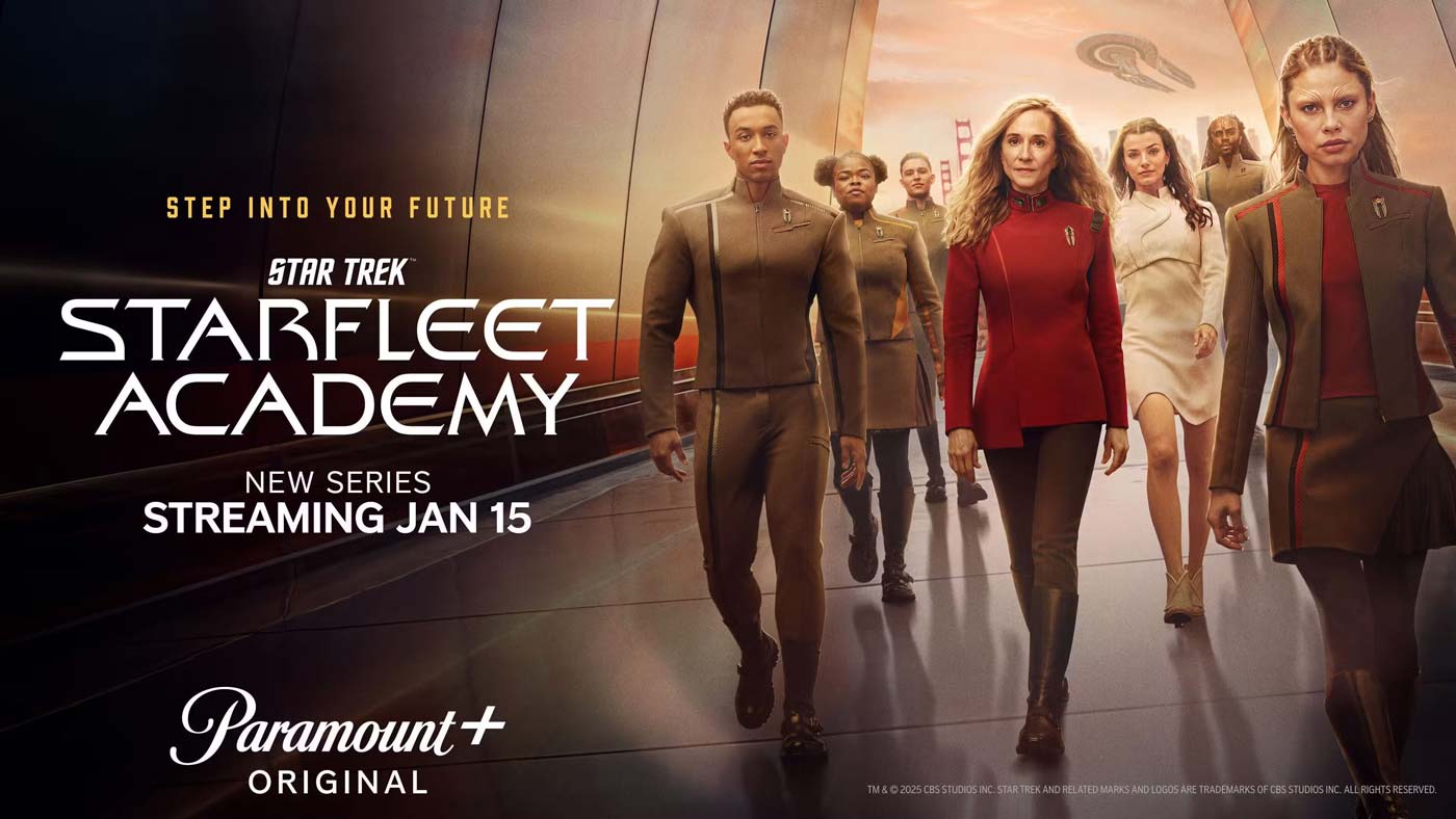 The captain and cadets in show poster.